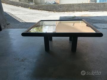 Tavolino con specchio cm 84,5x84,5 h 35 cm