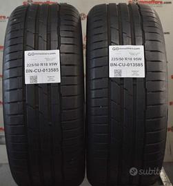 2 pneumatici hankook 225/50 r18 95w rft cu13585