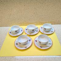 Tazzine x caffè Richard Ginori 5 pz