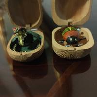 Noci Indiane portafortuna realizzate a mano 