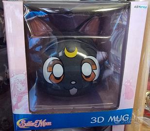 Sailor Moon, Luna, mug tazza, gatti.