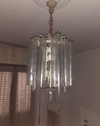 Lampadario Venini da design per pezzi di ricambio