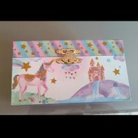 portagioie unicorno paillettes 