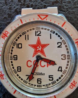 Orologio Vintage Slava "CCCP" Stella Rossa 