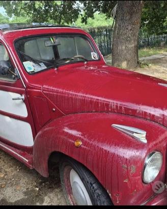Auto d'epoca  Fiat 500 B, circolante con documenti