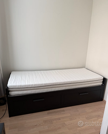 Divano Letto IKEA BRIMNES CON Materassi 80x200