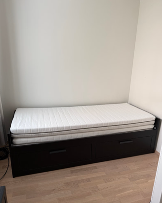 Divano Letto IKEA BRIMNES CON Materassi 80x200