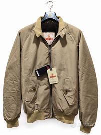Giacca Baracuta Harrington beige interno in pile