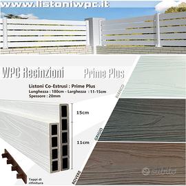 Doghe listoni wpc recinto steccato frangisole