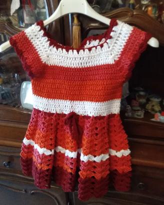 Abito bimba  24..36 mesi in cotone