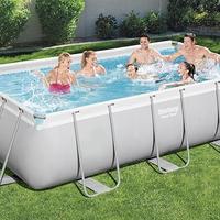 Bestway Piscina con filtro scaletta e copertura