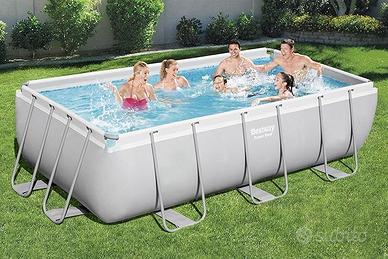 Bestway Piscina con filtro scaletta e copertura