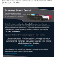 Crucial Ballistix RGB, 3200 MHz, DDR4