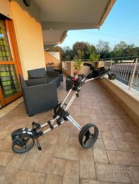 Carrello golf manuale 3 ruote