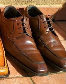 Scarpe uomo marroni - vera pelle Made in Italy