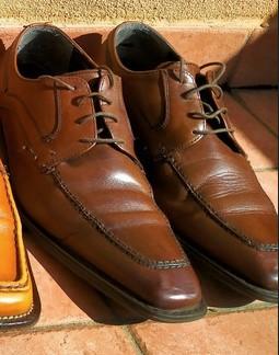 Scarpe uomo marroni - vera pelle Made in Italy