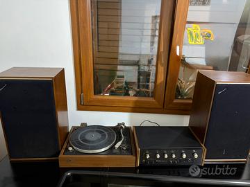 Impianto Giradischi Sansui