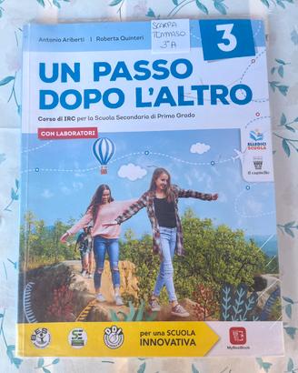 Libri scuola - terza media . Religione .