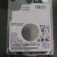 hard disk 1tb wd Black 2,5"