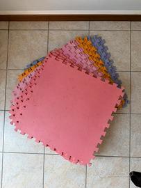 Tappetini puzzle 16 pz in schiuma EVA - 60x60 cm