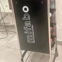 carrello per parrucchiera
