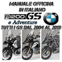 Manuale Officina BMW R 1200 GS e ADV 2004 al 2018