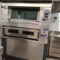 Forno a due camere elettrico 