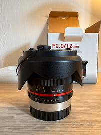 Samyang 12mm f/2.0 NCS CS Fuji X