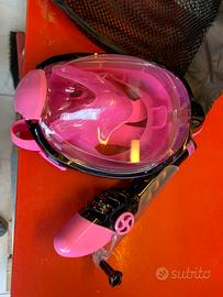 3 maschere con boccaglio