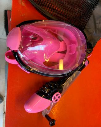 3 maschere con boccaglio