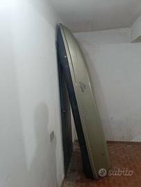 Portabagagli 50kg + porta sci