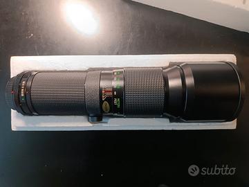 Vivitar 400mm f/5.6 Auto Telephoto manual focus