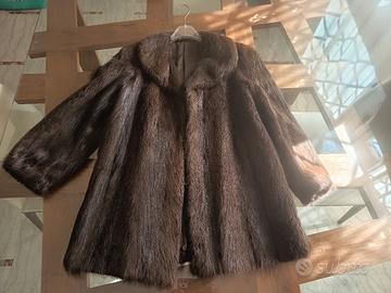 Giacca Pelliccia Castorino  Tg. M/L