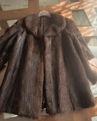 Giacca Pelliccia Castorino  Tg. M/L