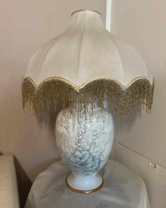 Lampada da tavolo vintage in ceramica