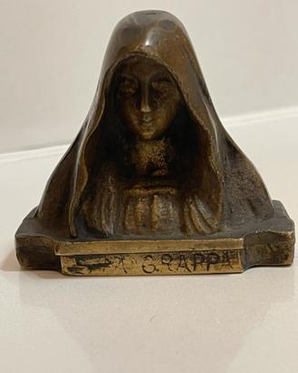 Madonna Monte Grappa S.M. Grappa busto vintage