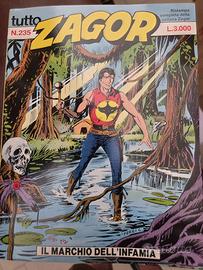 Tutto Zagor 1-235 -  completa - Ristampa Bonelli