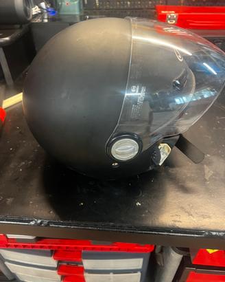 Casco per moto e scurer