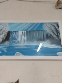 quadro cascata 