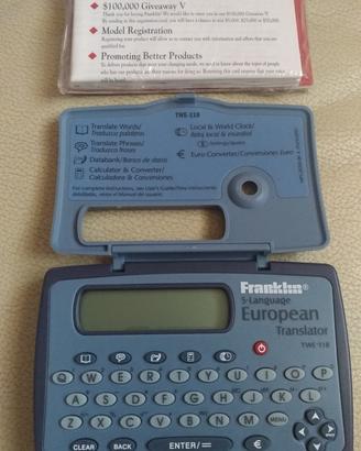 Traduttore Europeo 5 lingue