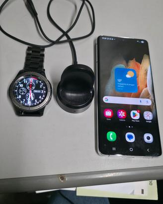  Galaxy S21 Ultra + Smartwatch Gear  S3 Frontier