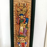 maschera legno Indonesia Bali 🇮🇩