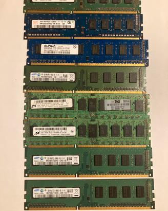 Ram ddr3 2 gb x 8