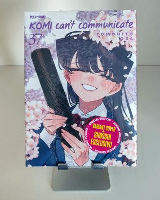 Komi Can't Communicate Vol 37 + Variant + Shikishi