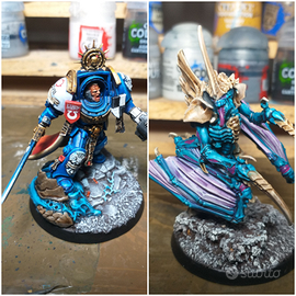 Montaggio e pittura miniature Warhammer 40k e AoS