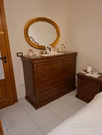 armadio comodini e cassettiera 