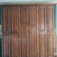 Armadio da camera in rovere massiccio