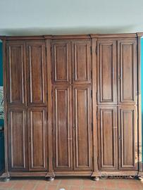 Armadio da camera in rovere massiccio