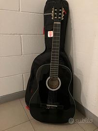 Chitarra Ashton CG44BK nera