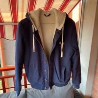 Giubbotto in felpa con interno lana